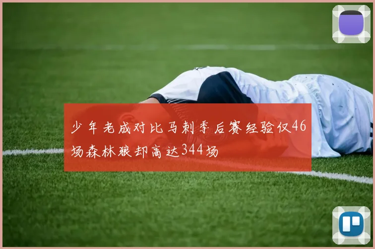 少年老成对比马刺季后赛经验仅46场森林狼却高达344场